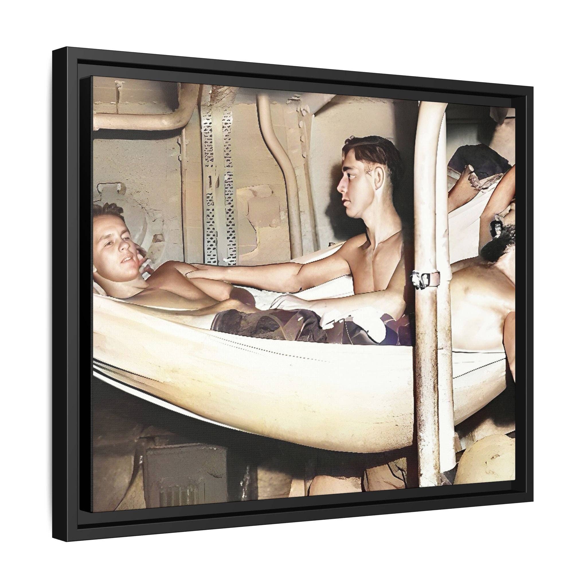 Walt & Pete - Wholesale Photograph - hommes 004 | Framed Vintage Photo - Matte Canvas6