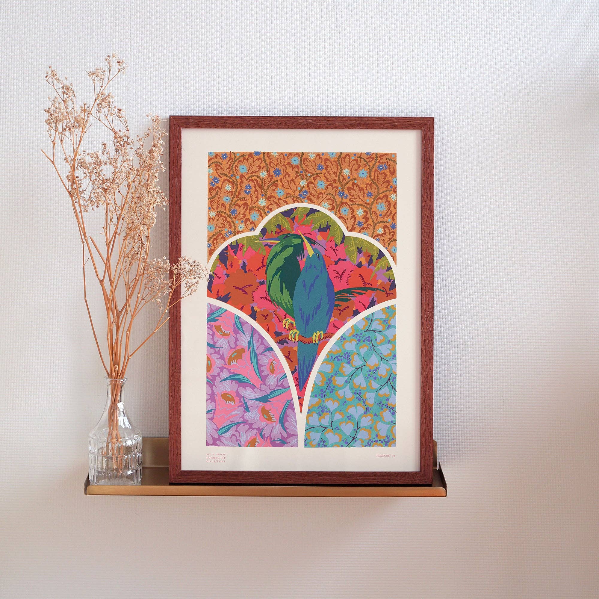 Aster Edition - Vente Poster - Affiche : Formes et Couleurs, Oiseaux - Thomas Auguste1
