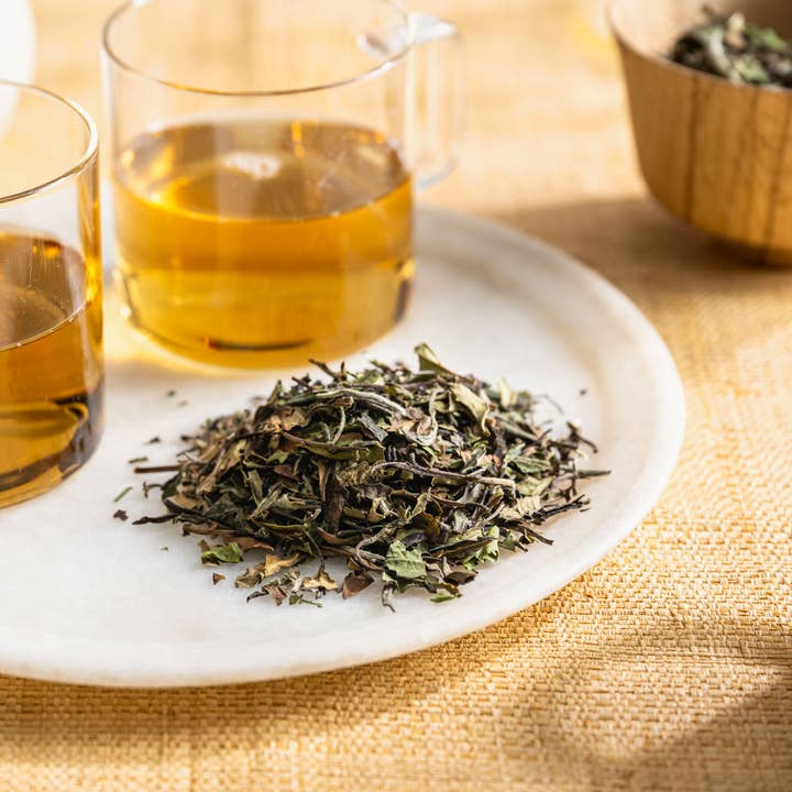 Rishi Tea & Botanicals - Wholesale Loose Tea - White Peony Organic Loose White Tea (4 oz)