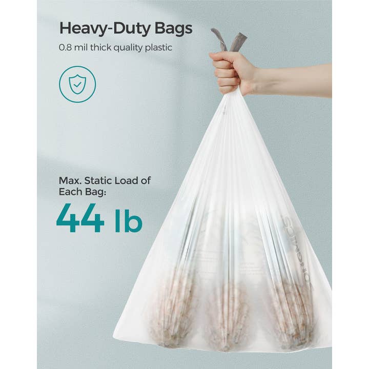 Greenwestons - Wholesale Trashcan/Trash Bin - 6.6 Gallon Trash Bags 1 Roll 40 Count-1