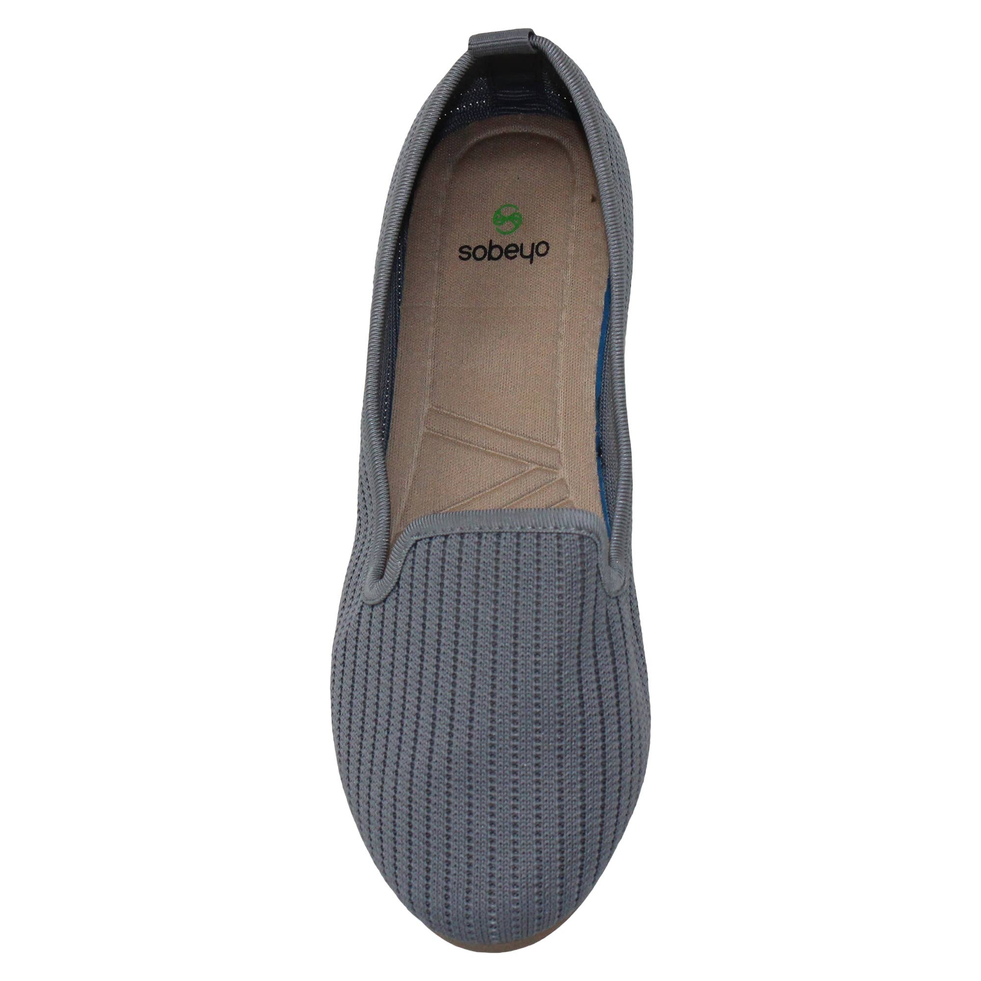 SOBEYO - Wholesale Flats - Women's - SOBEYO Ballet Flats Sweater Knit Soft Rubber Sole Slip On5