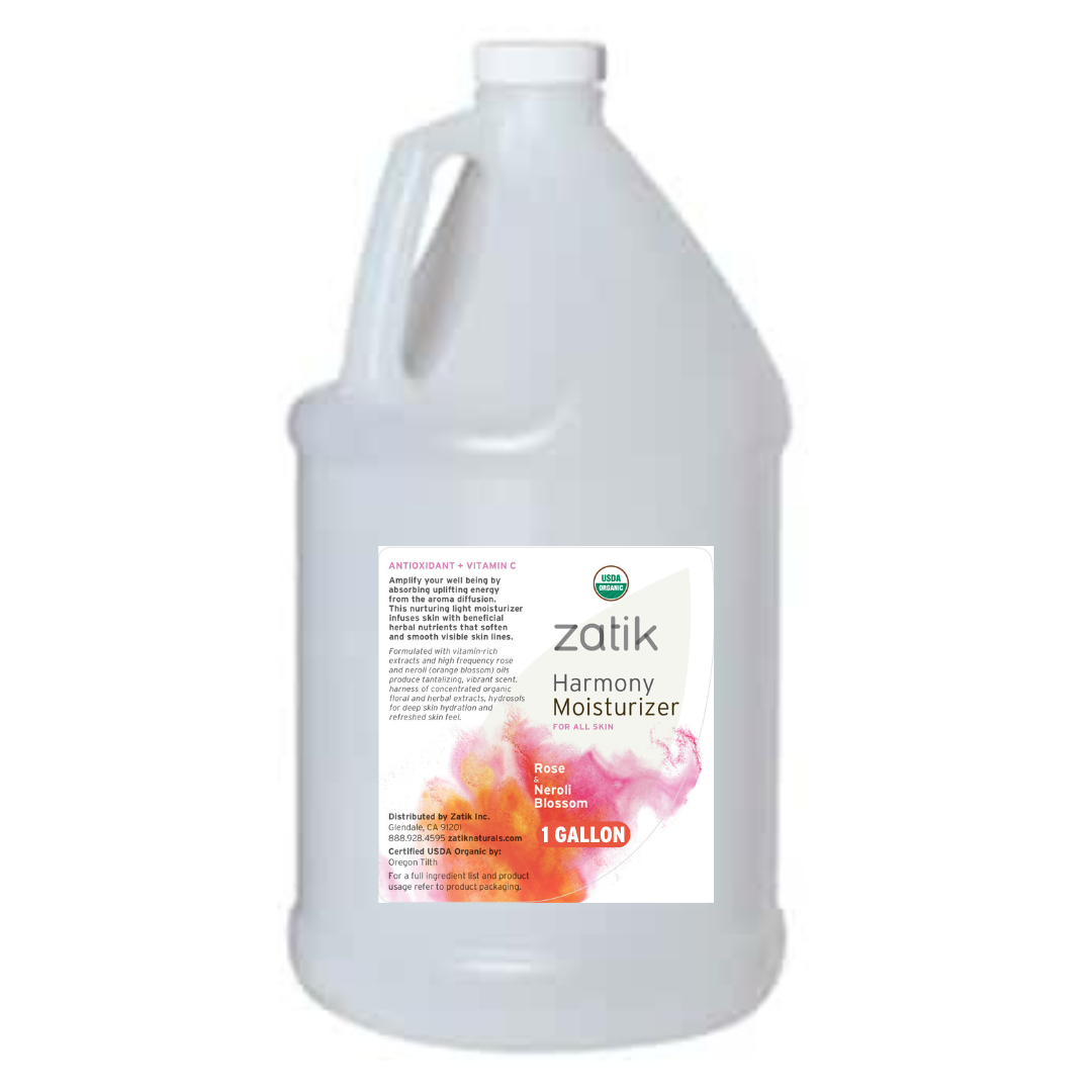 Zatik Naturals - Wholesale Facial Moisturizer - Harmony Moisturizer, Rose & Neroli Blossom + Vit C, 1.7 oz1