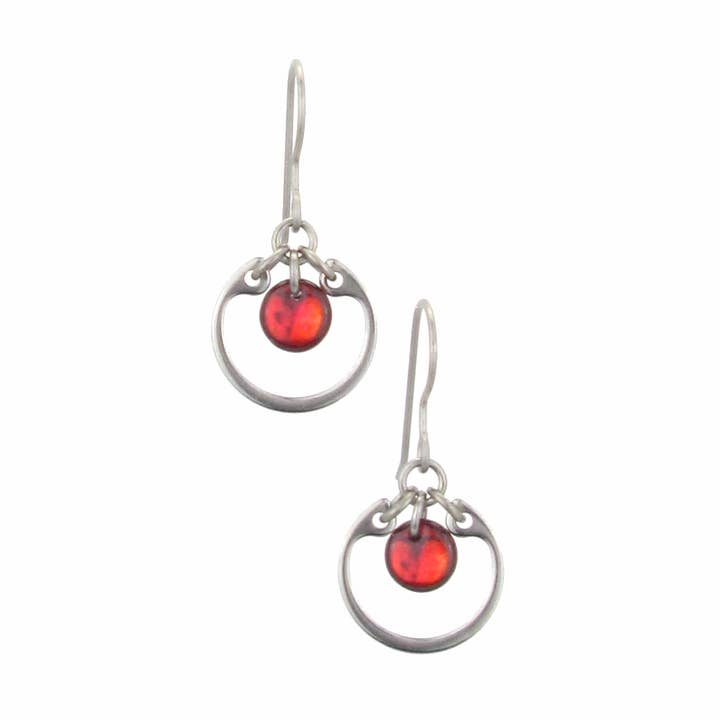 Wraptillion - Wholesale Dangle Earrings - Small Circle Earrings0
