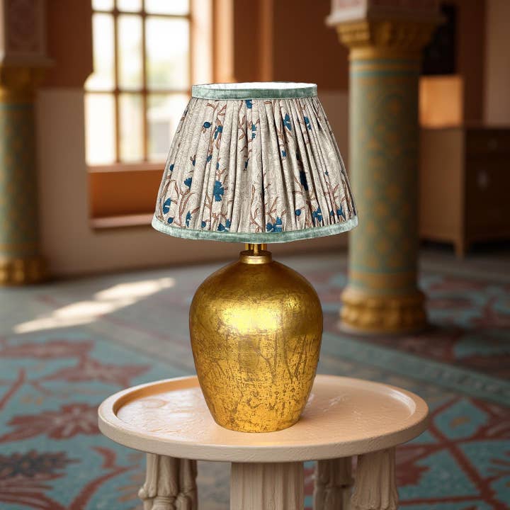 Bibelot Home - Wholesale Lamp Shade - Roshni - Bespoke pleated lampshade