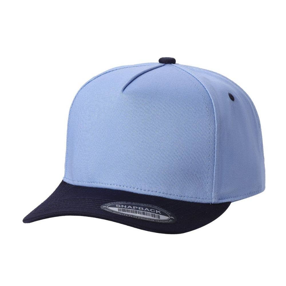 DOBBI - Wholesale Flat Brim Cap - Unisex - 5 Panel Snapback Caps24