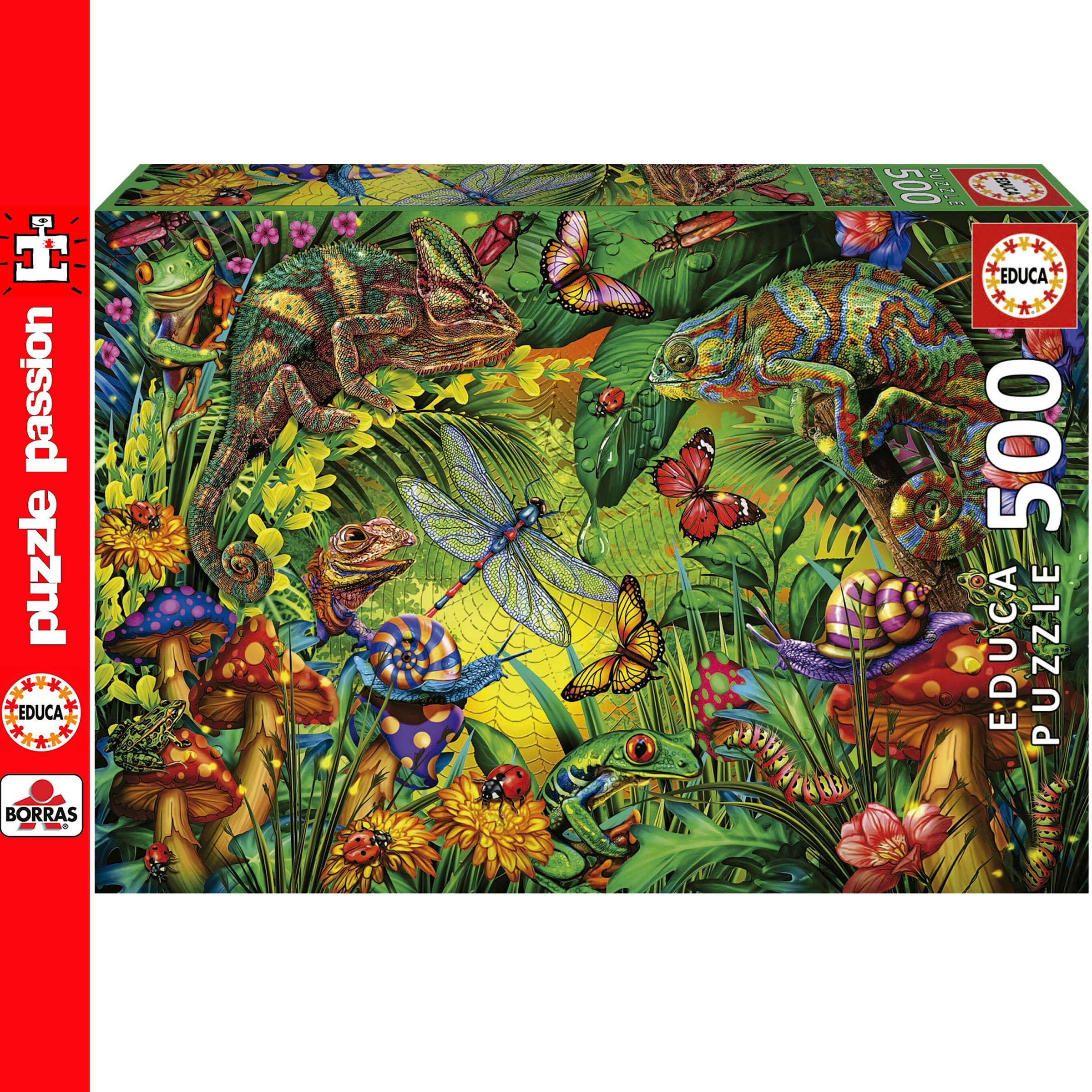 Hobby-lines – wholesale Puzzle – Adult – Colourful Forest 500pc Puzzle | ED195510