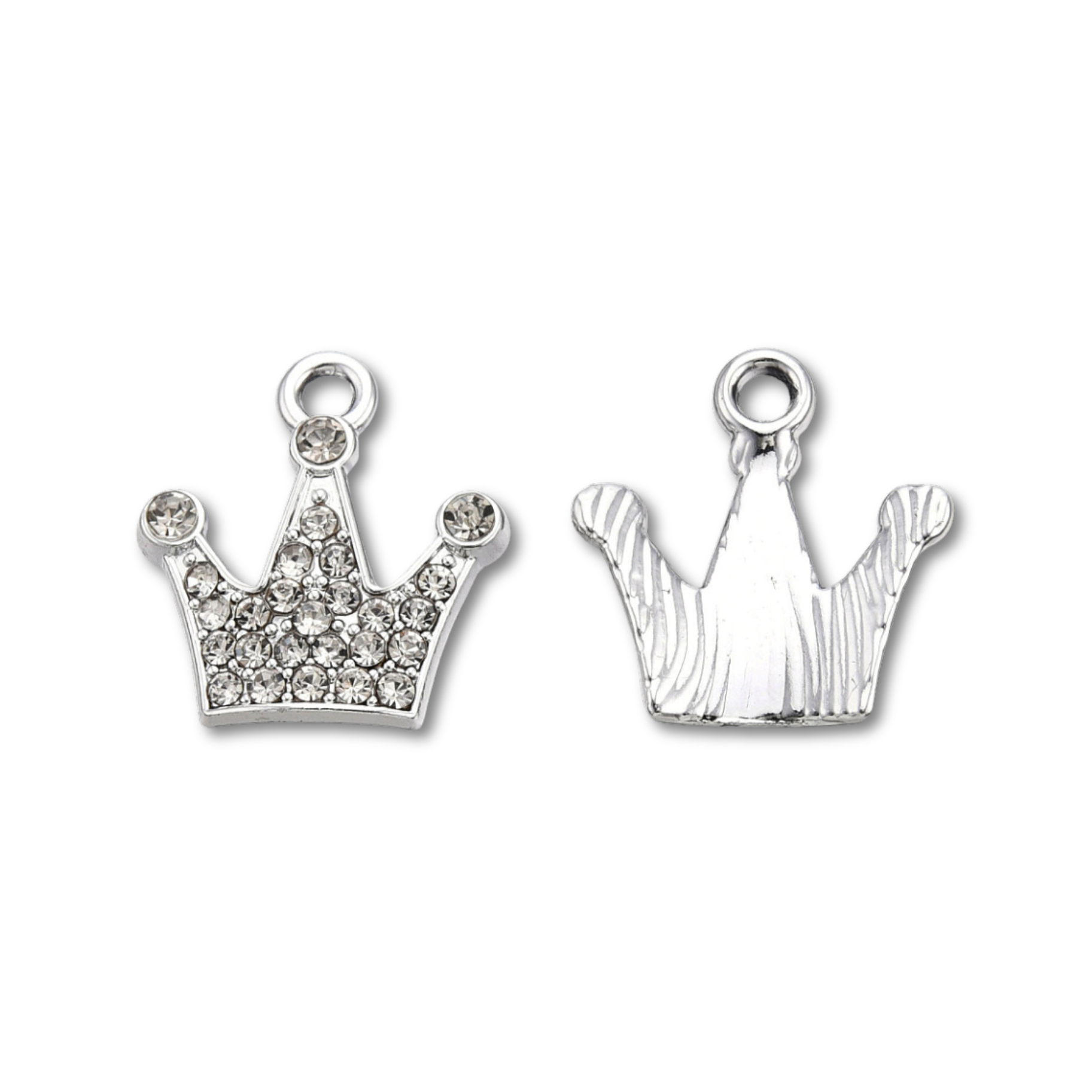 Love, Paige Designs - Venta al por mayor Abalorios/colgantes individuales - Colgante Crown Silver1