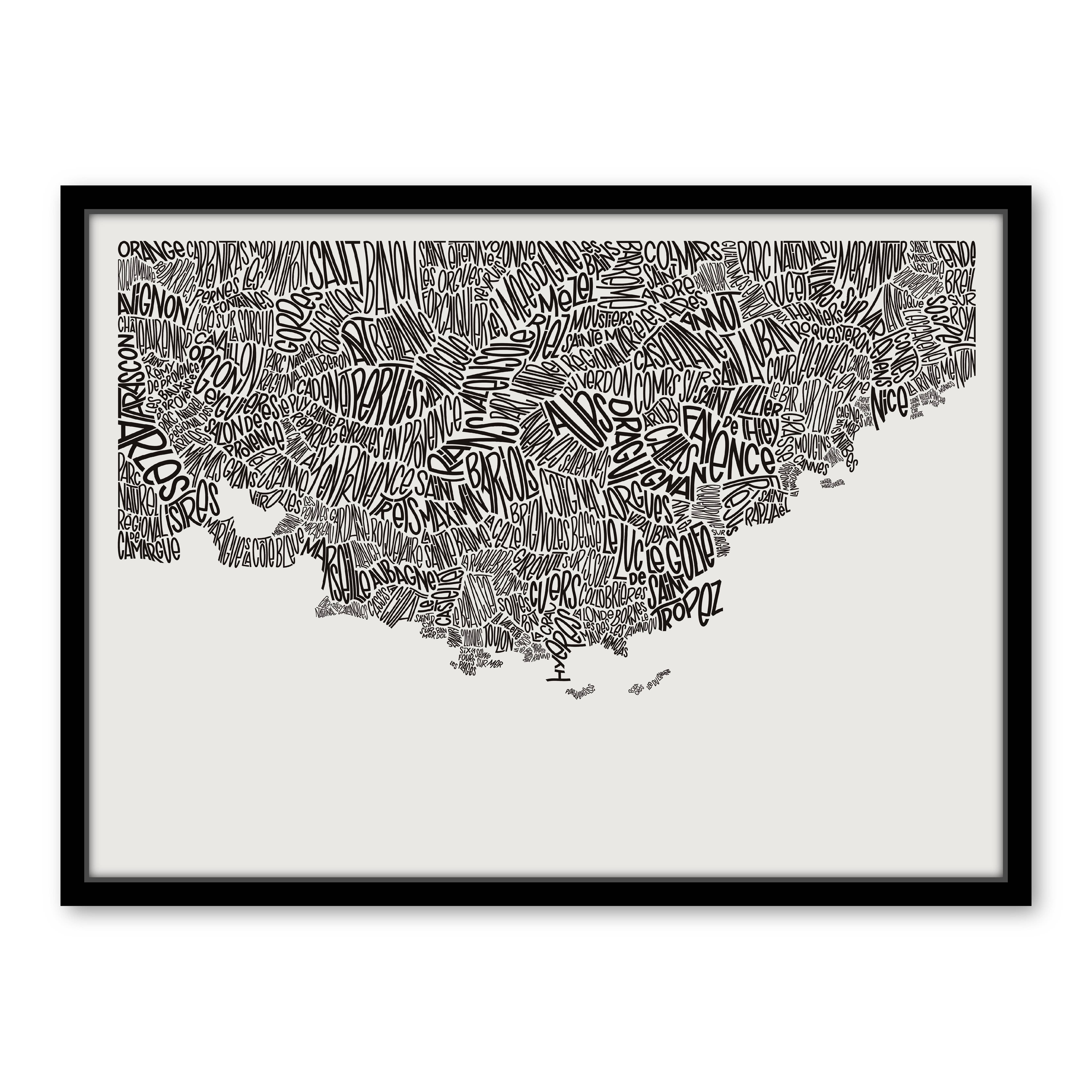 Les Petits Plans - Wholesale Poster - provence10