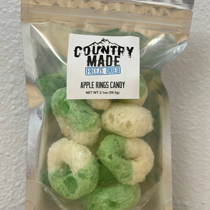 Freeze Dried Apple Rings for wholesale by Country Made
