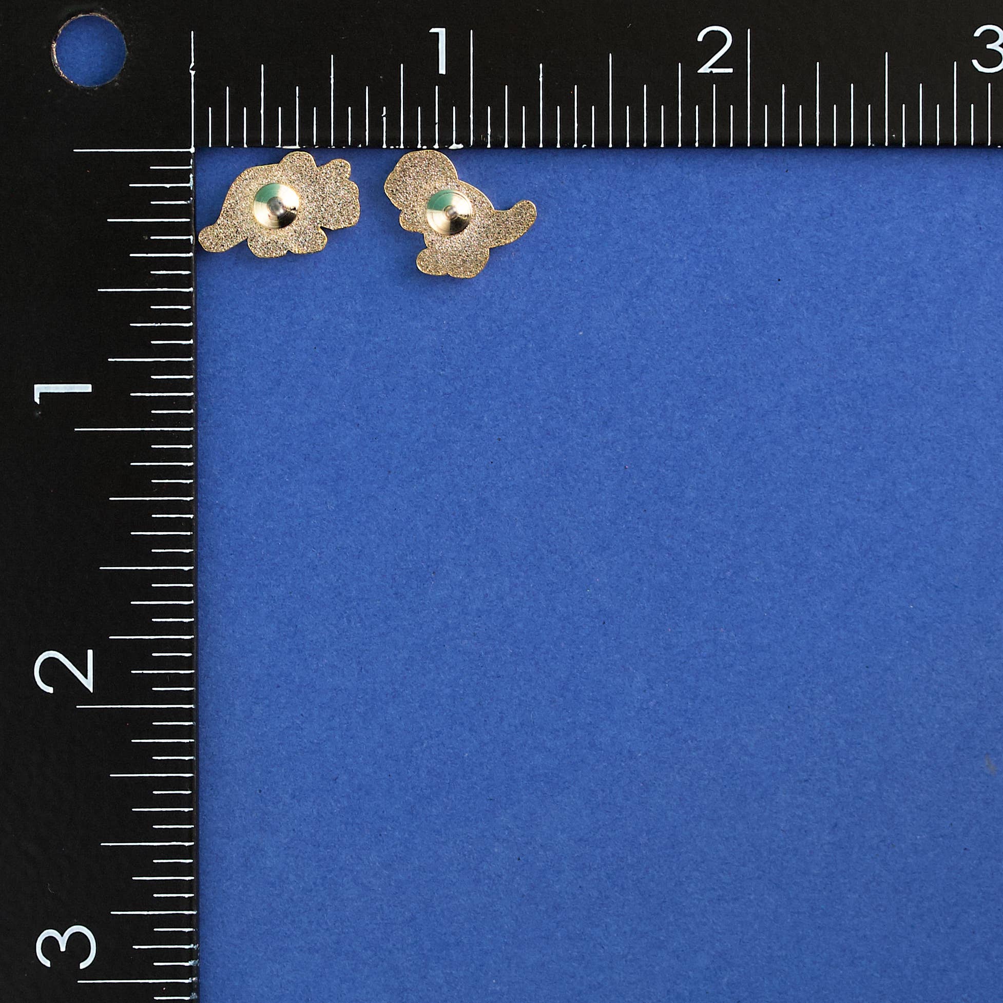 LuxCups Creative - Wholesale Stud/Post Earrings - Dino Cookie Style 2 Earrings2