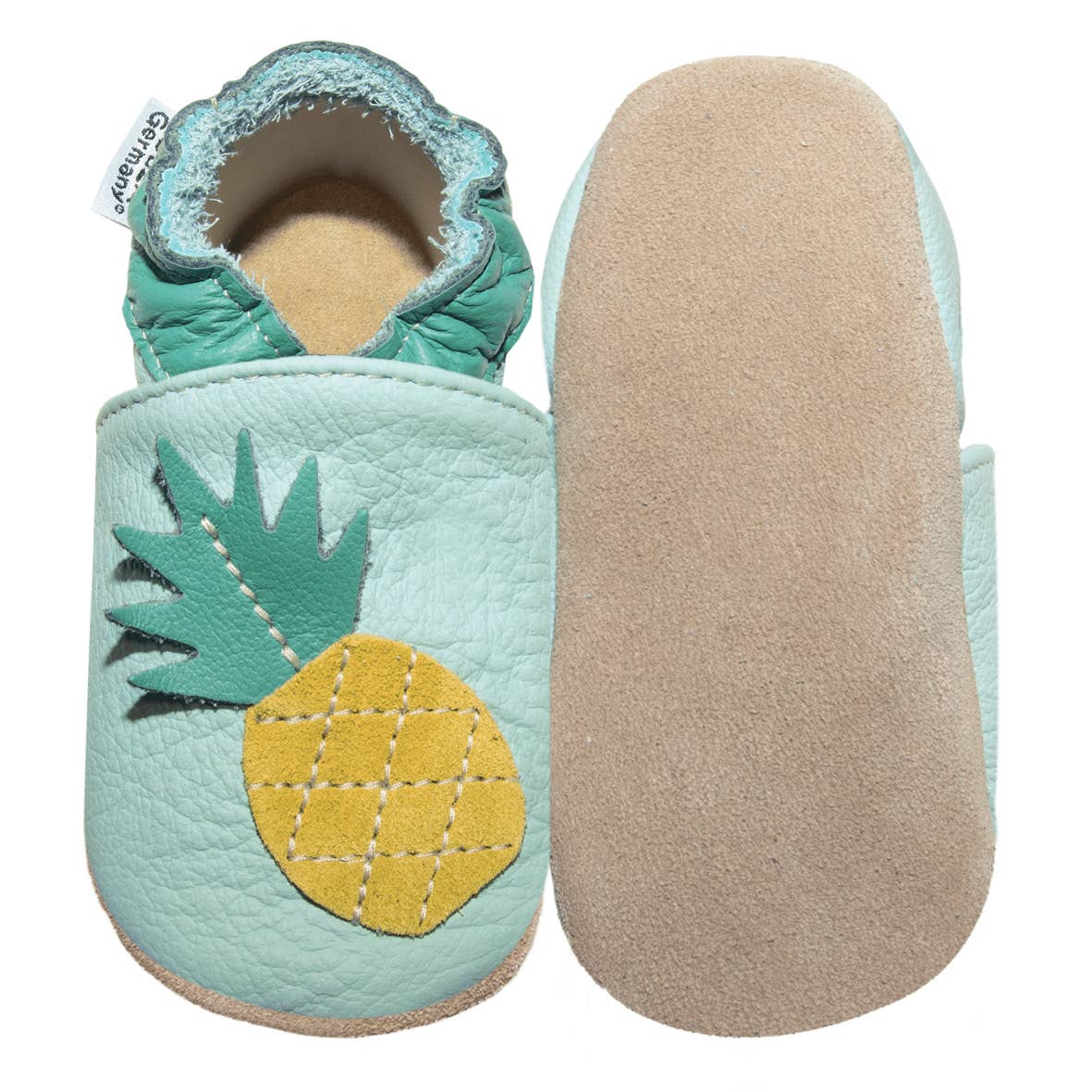 HOBEA-Germany GmbH - Wholesale Booties - Baby - Crawling shoes pineapple1
