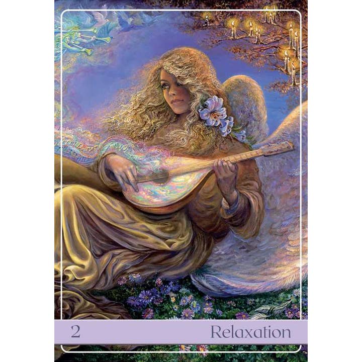 Simon & Schuster - Wholesale Tarot Cards - Angelic Vibrations Oracle by Josephine Wall2