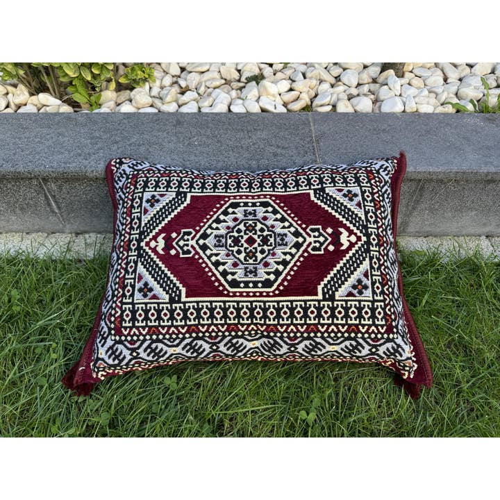 The Loom Wholesale - Wholesale Bank - Handgemaakte Vloerzitbank Set - Traditionele Ottomaanse Poef20