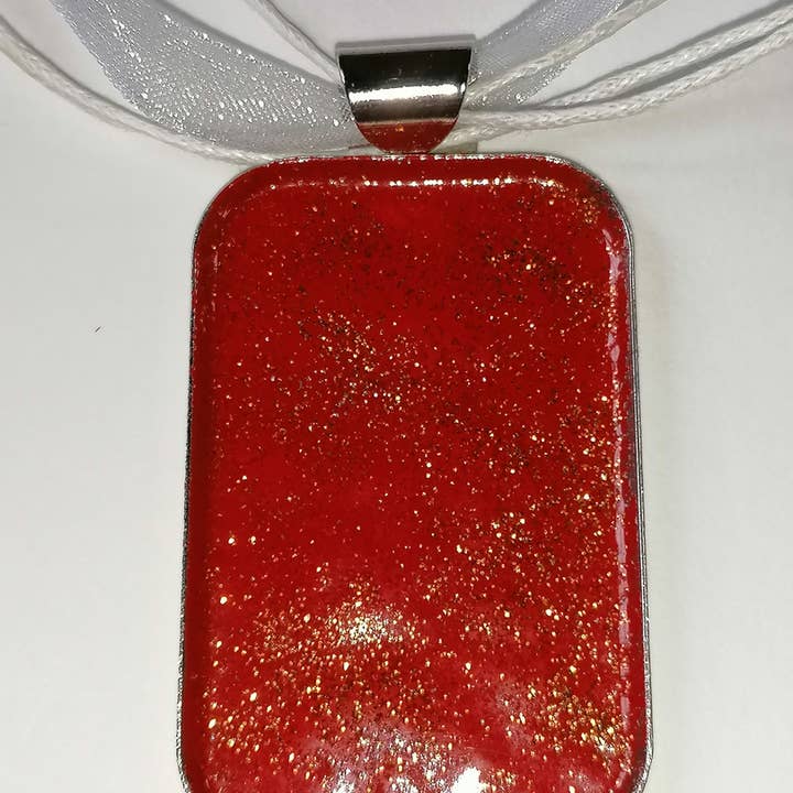 Pendente rosso rame per la vendita all'ingrosso da parte di Blue Moon Bijoux