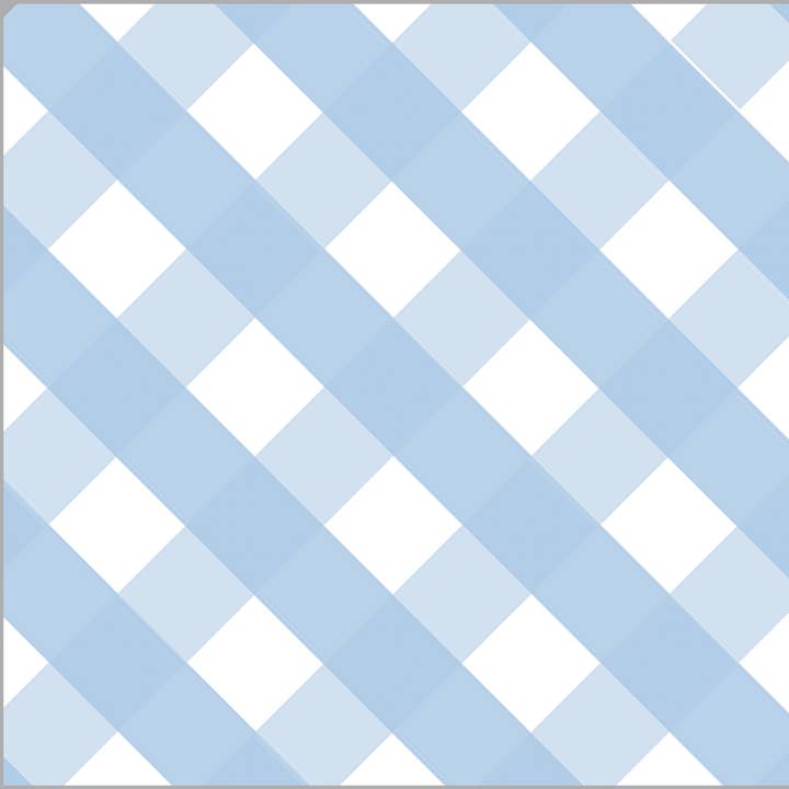 Continuous Roll Gift Wrap | Lt. Blue Buffalo Check for wholesale by WH Hostess Social Stationery