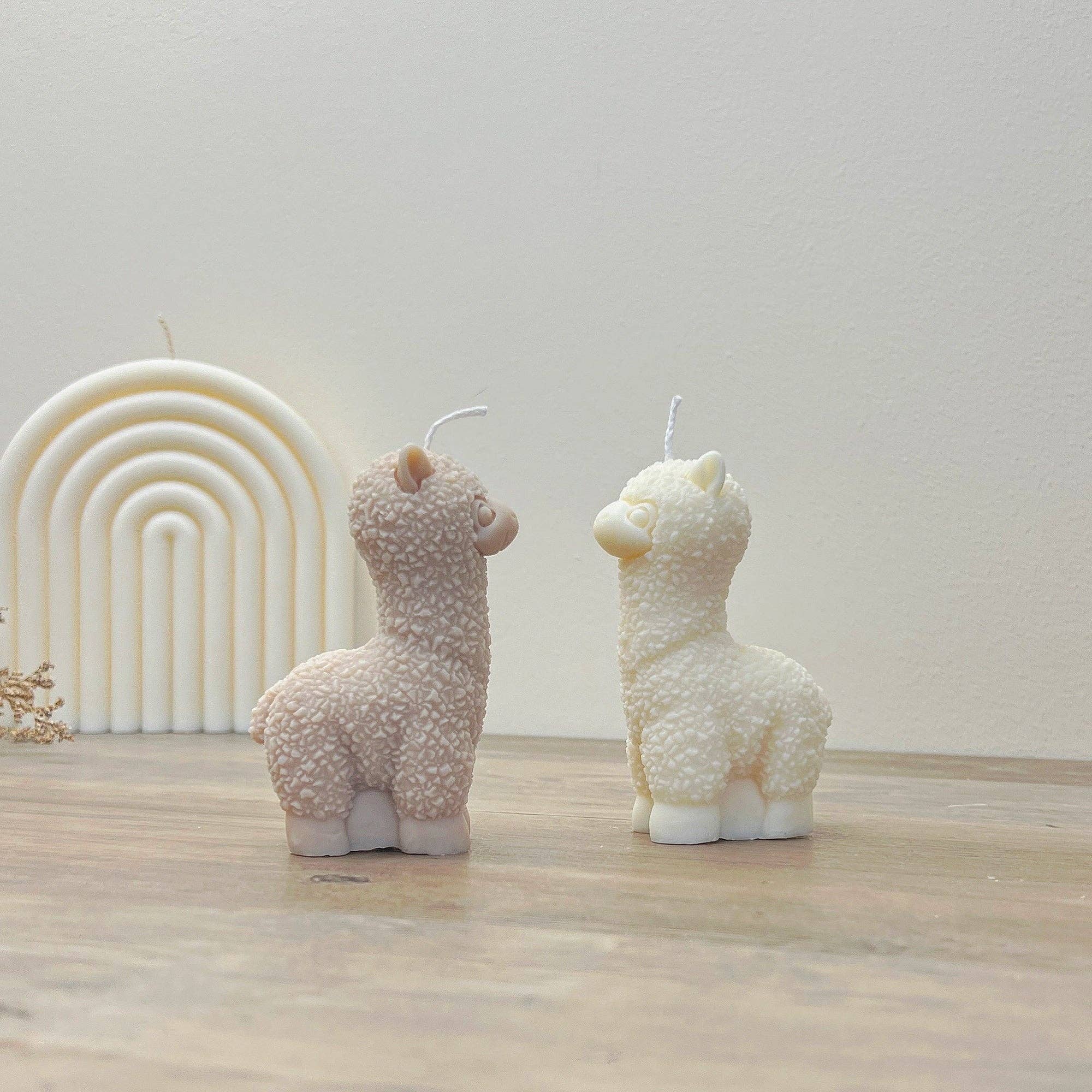Eli and Things – Velas de decoração por atacado – Vela de Alpaca - Velas em Forma de Lhama - Presente Fofo de Animal2