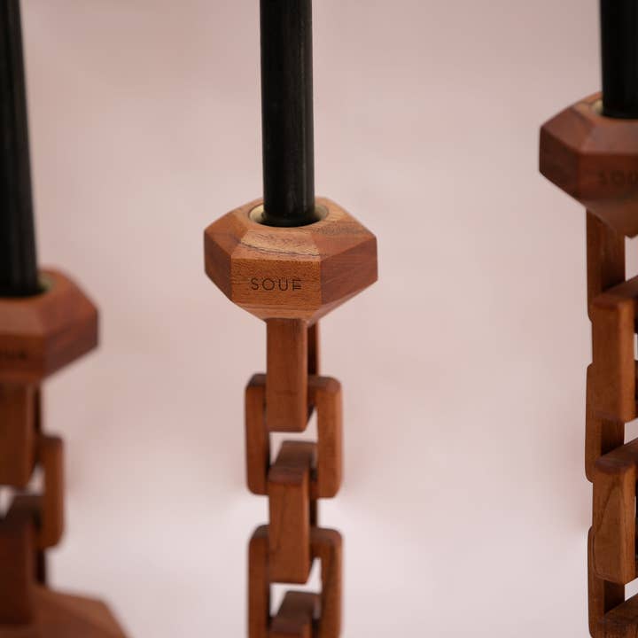 Souf - Wholesale Candle Holder - 'The Chain' Candelabra2