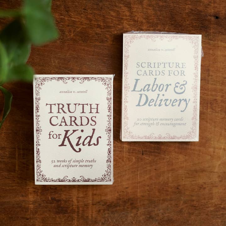 annalisa v. sawtell - Wholesale Stationery/Notecard Set - Scripture Cards for Labor & Delivery (Set of 20) | Christian11