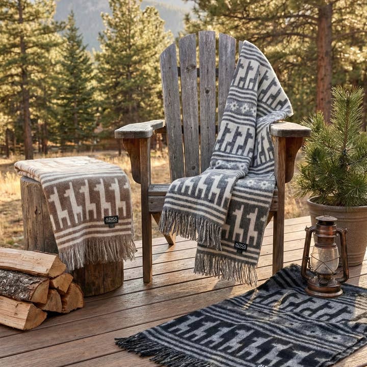 Alpaca Threadz - Wholesale Decoratiedeken - Alpacawol Plaids - Inca Design10