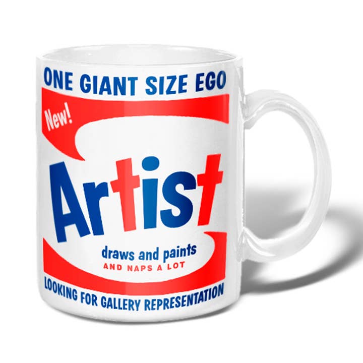 Artist Ego Mug for wholesale by Popcorn Custom Products