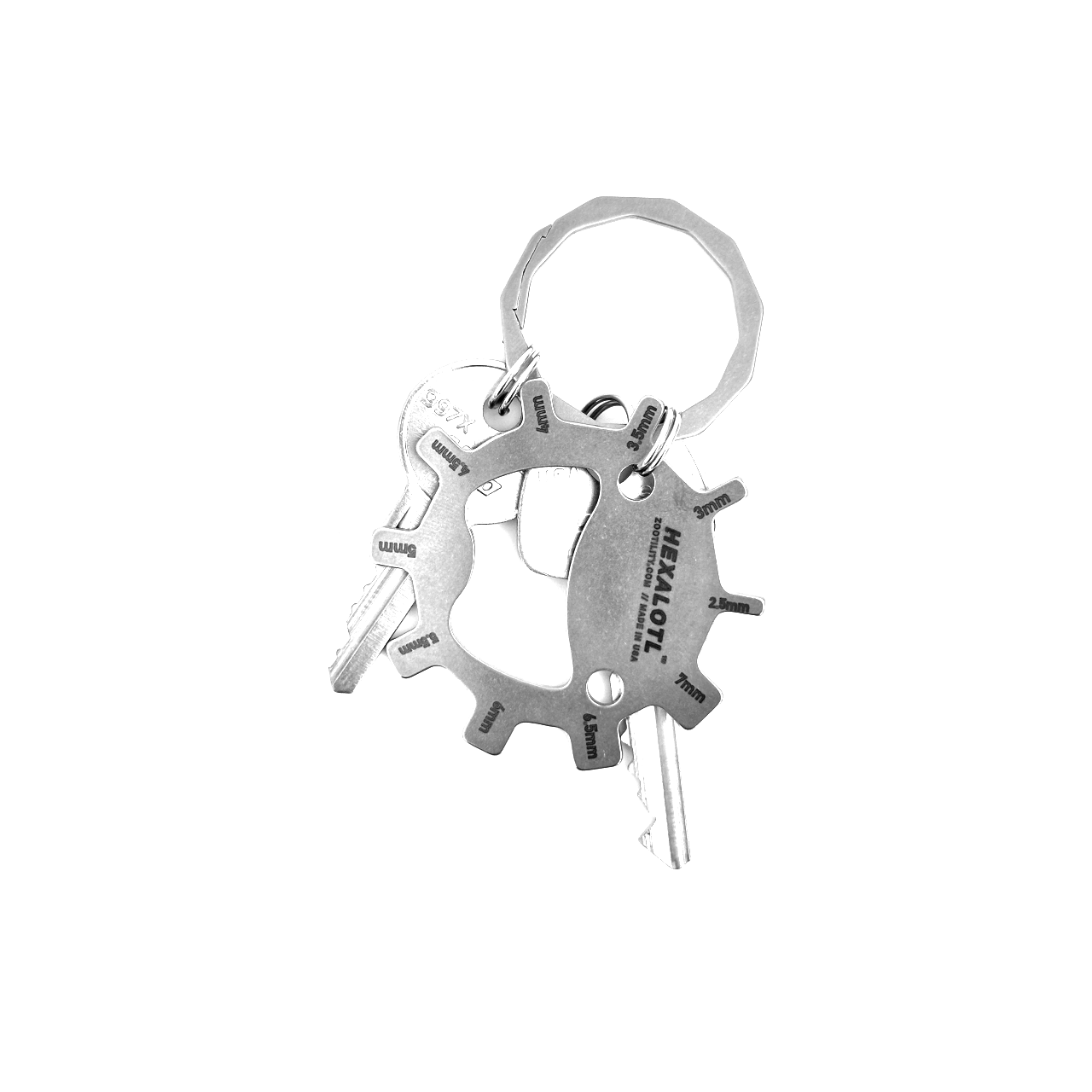 Zootility - Wholesale Handy Tool - Hexalotl™ 11-in-1 Hex-Key Set3