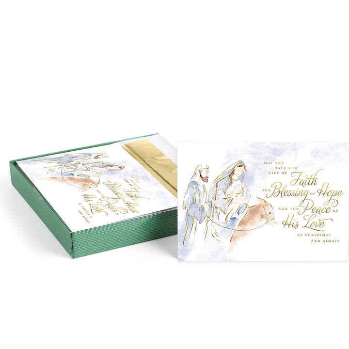 Masterpiece Studios - Wholesale Christmas Card - Blessing of Hope Boxed Holiday Cards1