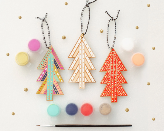 Jill Makes - Wholesale DIY craft kit - DIY Paint Your Own Christmas Tree Ornament Kit1