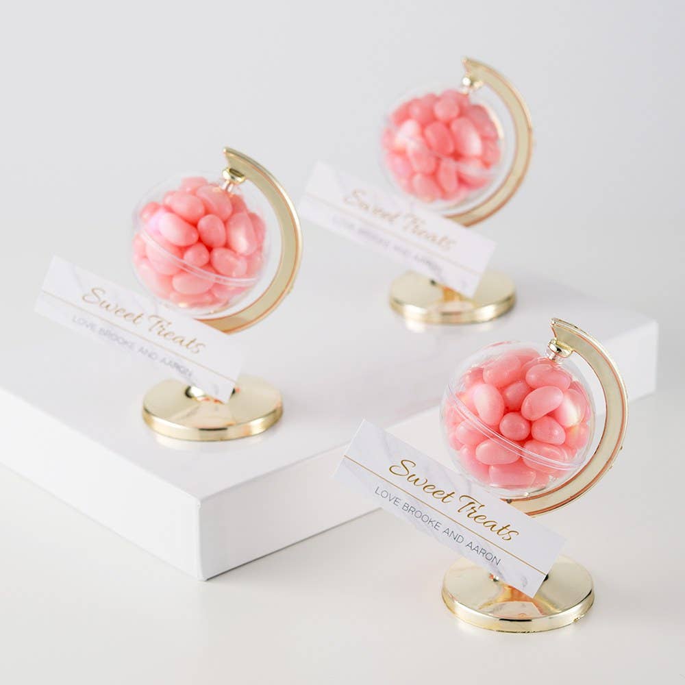 Weddingstar Inc. - Wholesale Party Favor - Mini Globe Party Favor - Gold (2)2