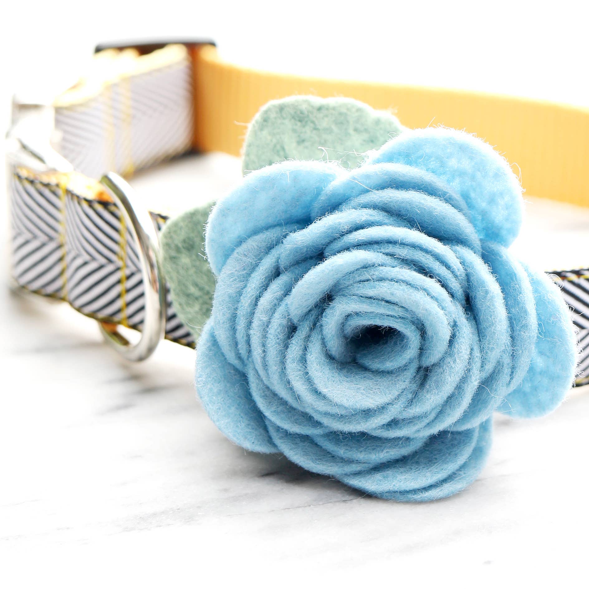 Mimi Green - Vente Collier – chien - Collier pour chien Rose Fleur18