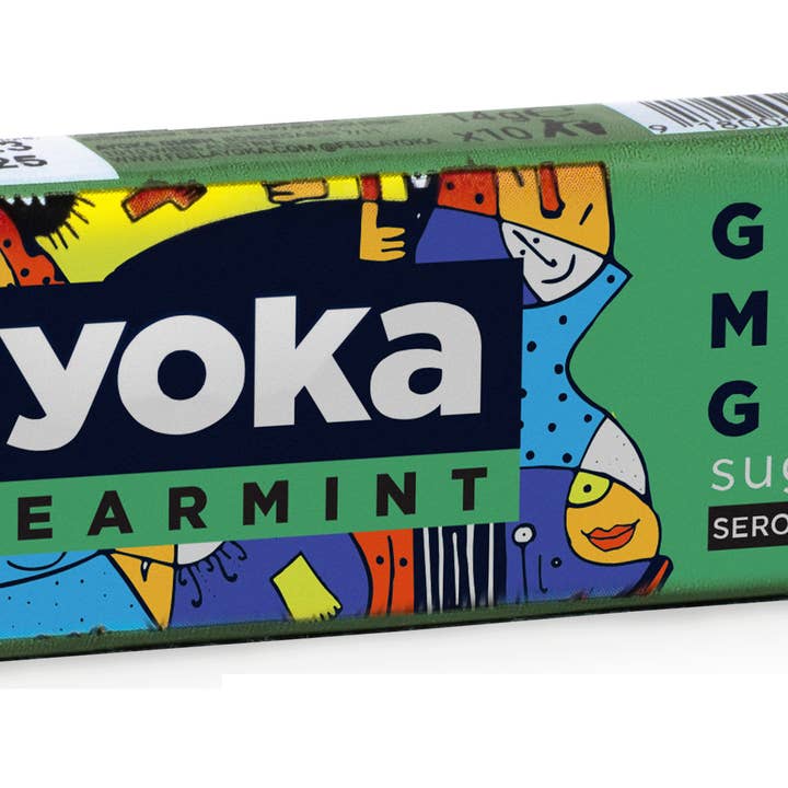 ayoka – Großhandel Kaugummi – ayoka Good Mood Gum Spearmint1