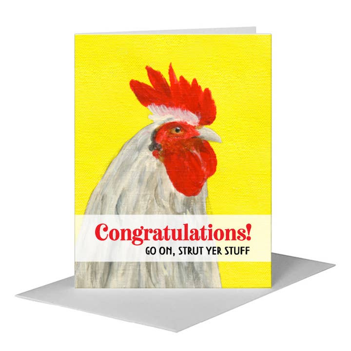 Ardenner Hane, Hilsen Kort (#8220D) for engroshandel hos Printed Canvas