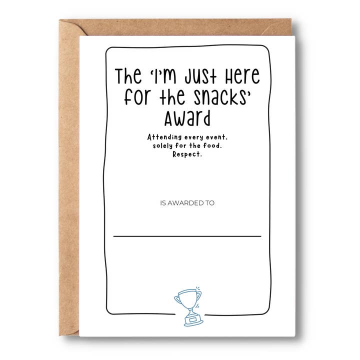 I'm Just Here For The Snacks for wholesale by Simple Scribble