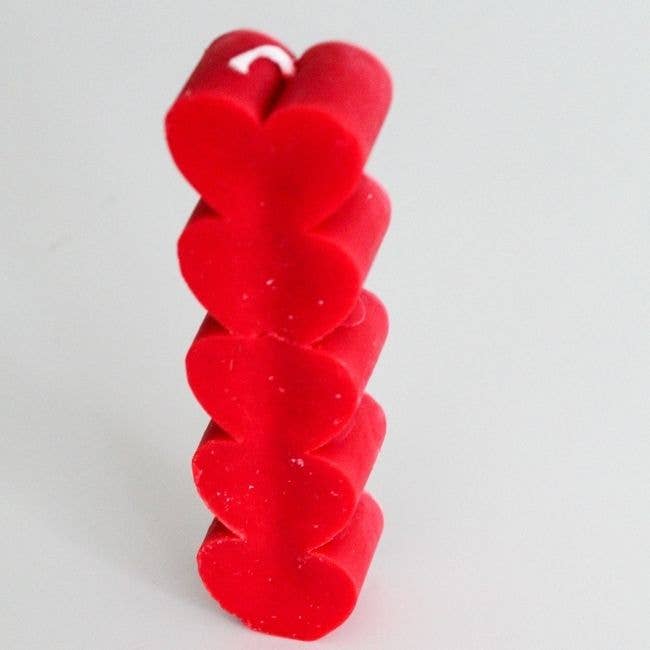 Hjerteformet sojalys for engroshandel hos Root Aromaterapi