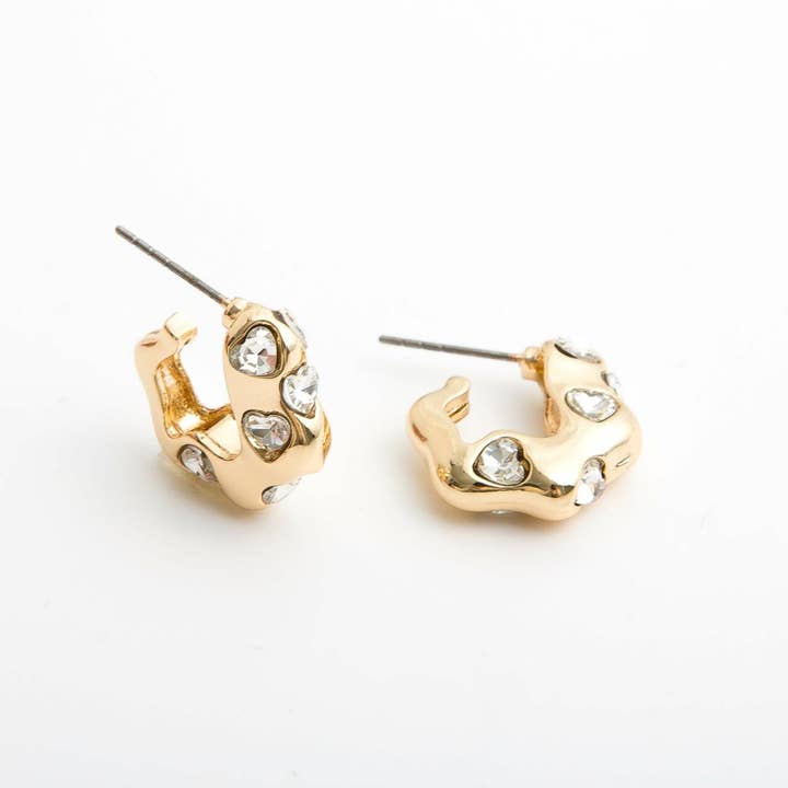 Accessoires by KHB - Wholesale Hoop Earrings - ear studs1