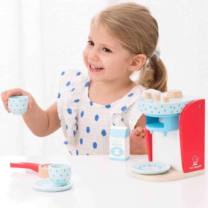 New Classic Toys - Wholesale Toy Set - Kids - Coffee machine - red6
