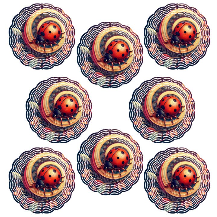 Works of Heart - Wholesale Wind Spinner - Wind Spinners, 8 packs4