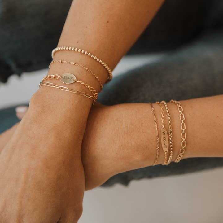 True by Kristy Jewelry - Wholesale Beaded Bracelet - Gold Filled Luxe Beaded Bracelet2