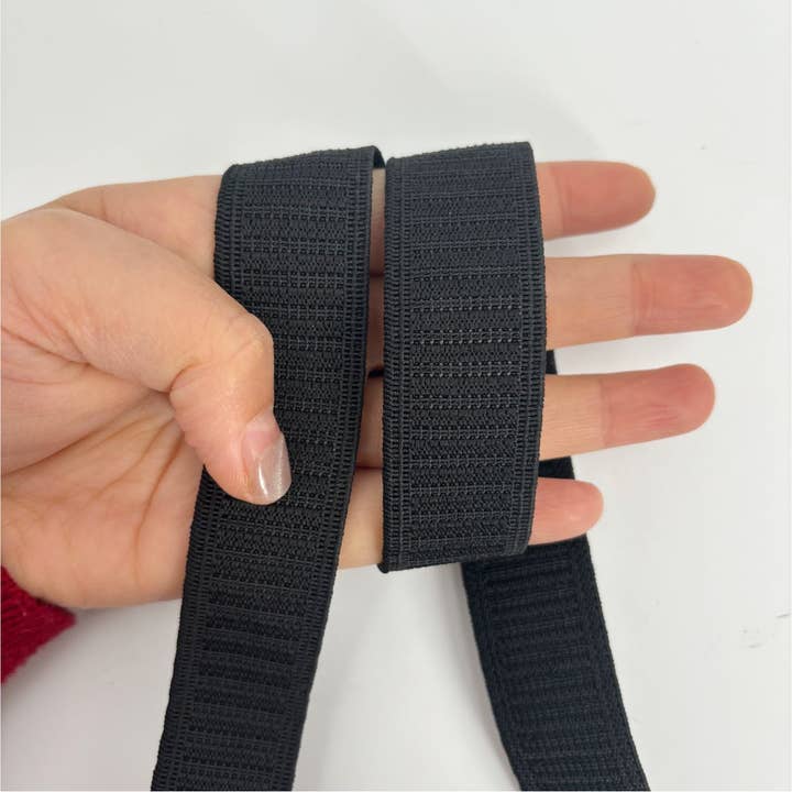 Max-Link Solutions Ltd – wholesale Craft supplies – Darnn Black Elastic (25mm x 3meters), Fabric Elastic Band3