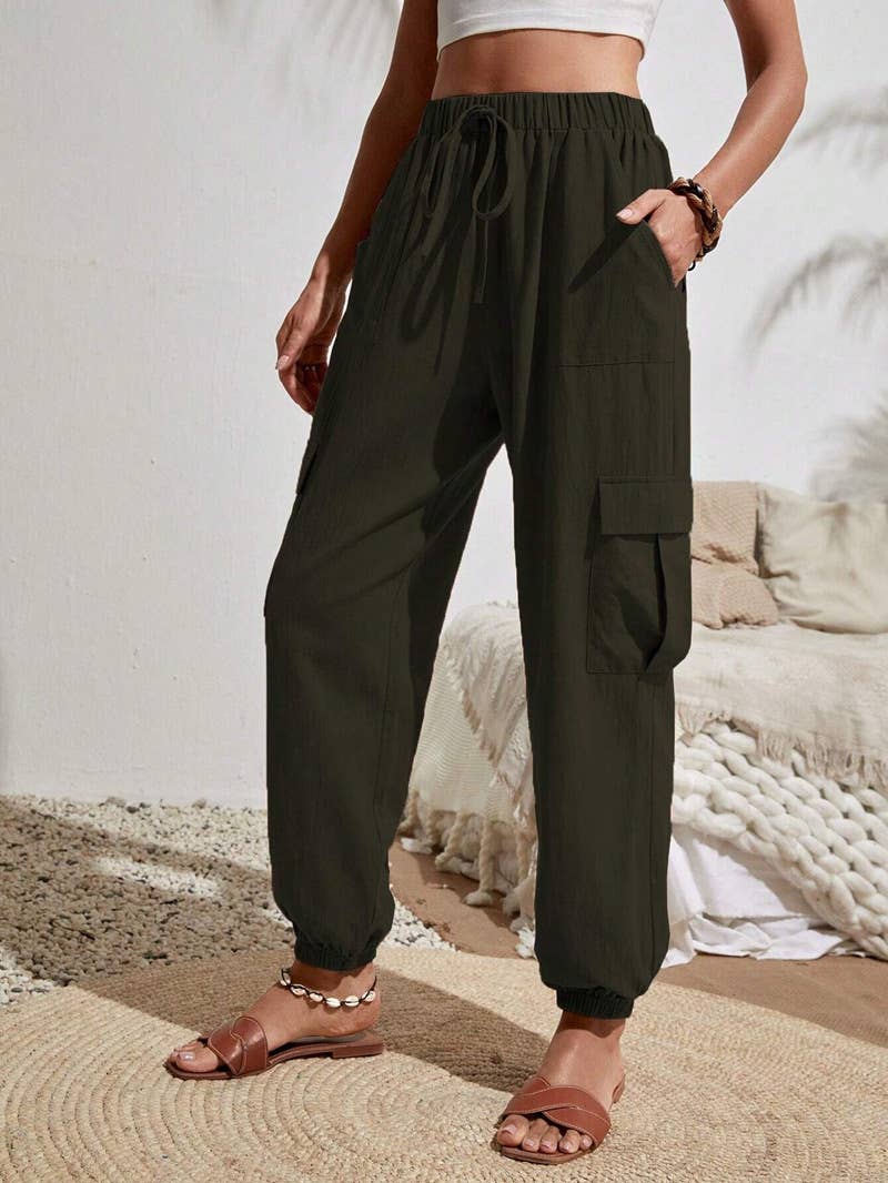 Rosa Clothing - Wholesale Pants - Women's - Pocket trousers cargo pants14