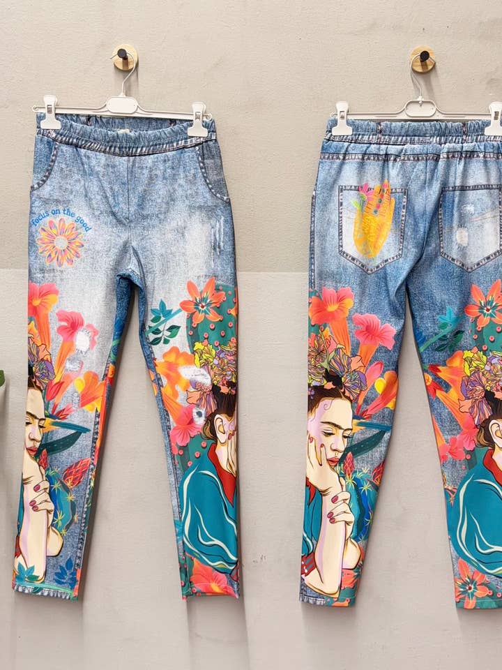 Mönstrade byxor för wholesale av NOS