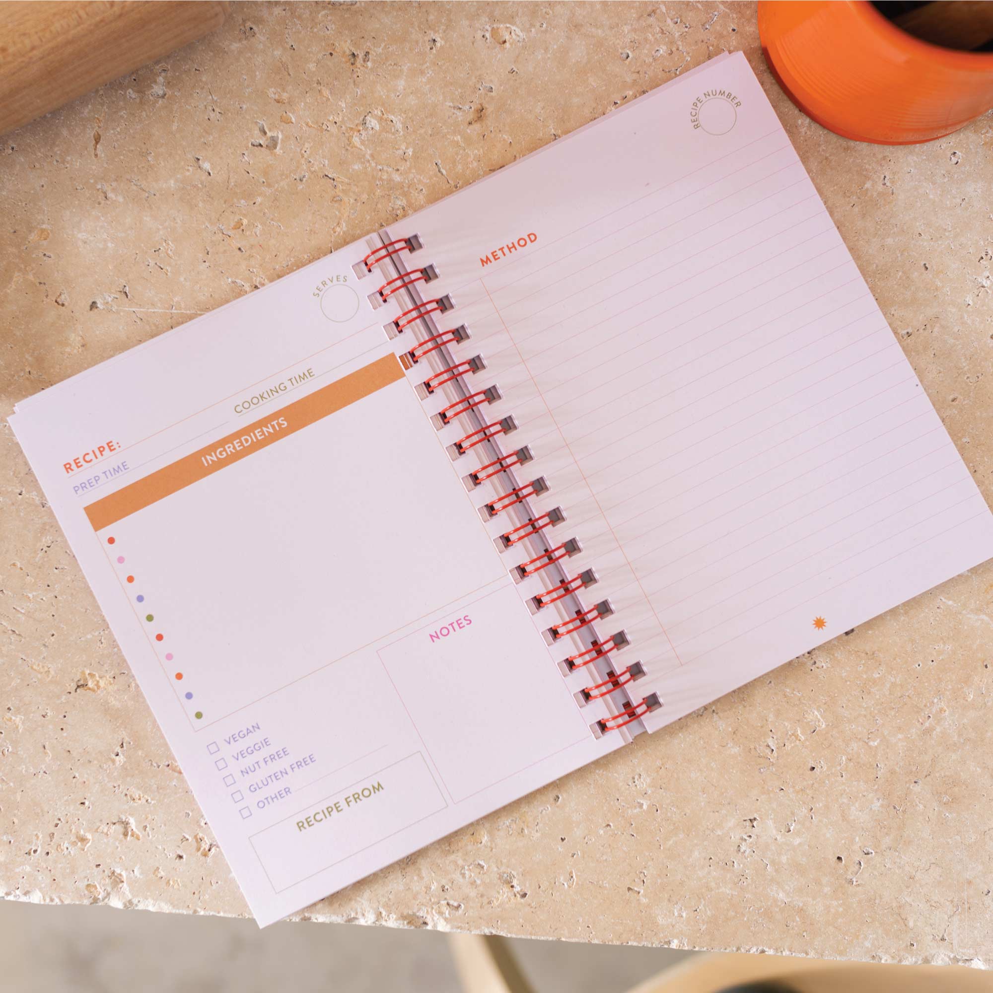 Good Tuesday (Once Upon a Tuesday) - Wholesale Journal/Diary - Recipe Book Journal A5 | Flavours | Hardcover1