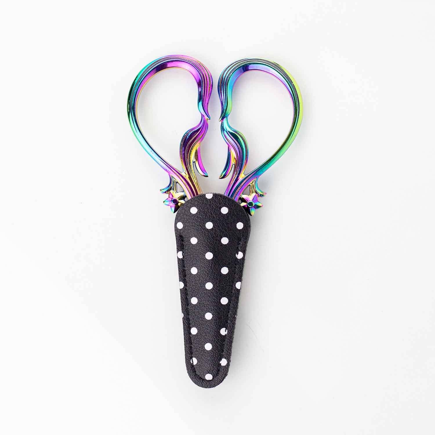 Twice Sheared Sheep - Wholesale Scissors - Star Dust Rainbow Embroidery Scissors7