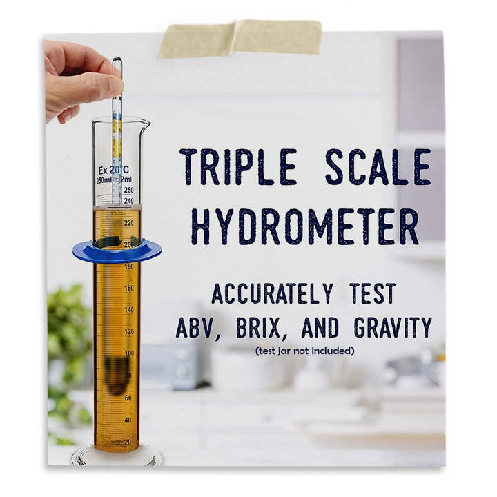 Fermentaholics - Wholesale DIY Drink Kit - Glass Hydrometer Test Kit