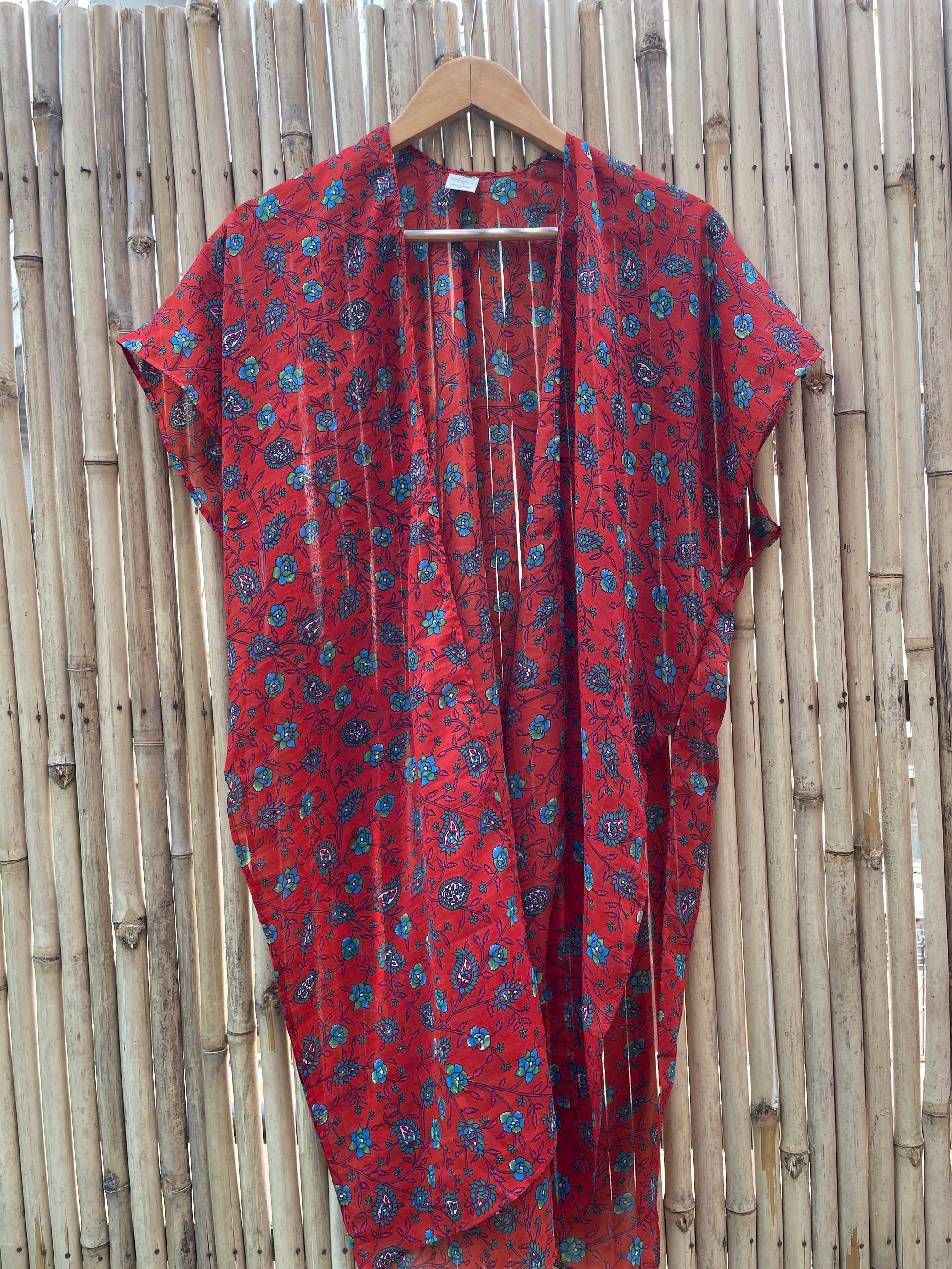 Sewing New Futures, Inc - Wholesale Kimono - Women's - Vintage Sari Kimono12