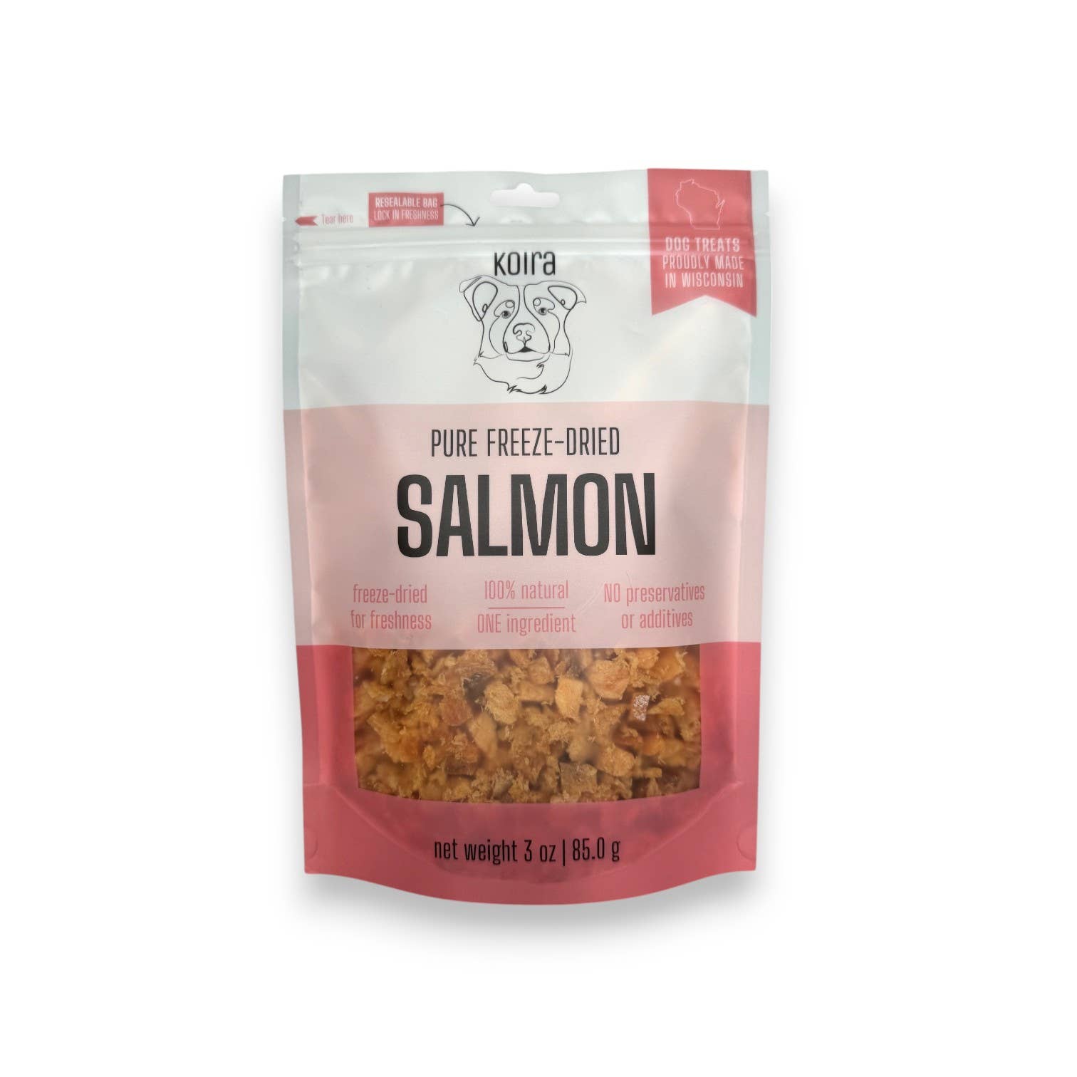 Koira - Wholesale Pet Treats - Dog - Freeze-Dried Salmon Dog Treats