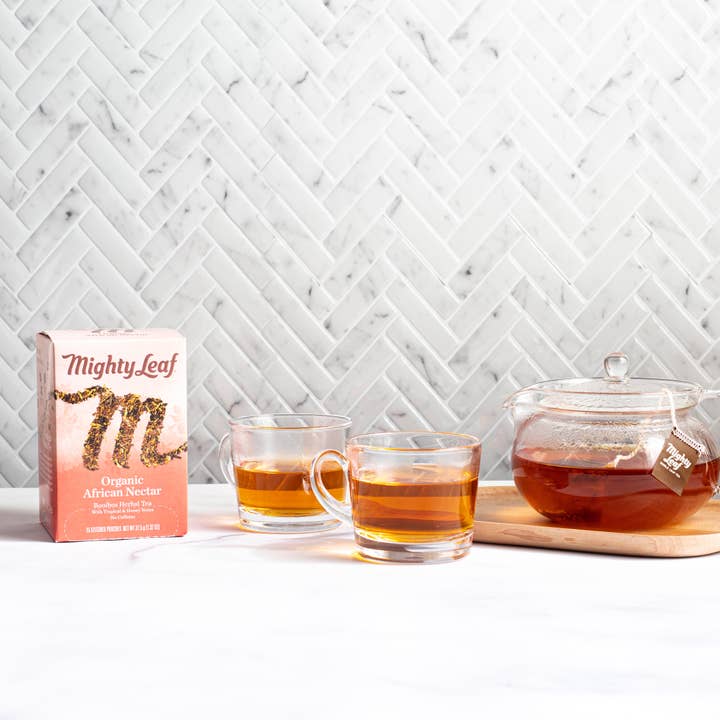 Good As Gold Coffee - Wholesale Tea Bags - Organic African Nectar, Silken Tea Pouch 15ct,Mighty Leaf1