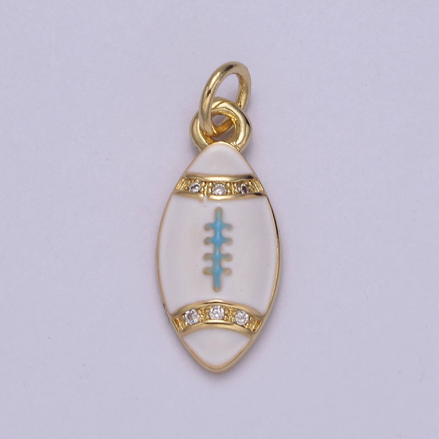 Aim Eternal - Vente Colliers à pendentif - Mini-breloque de football en or pour bracelet et collier2