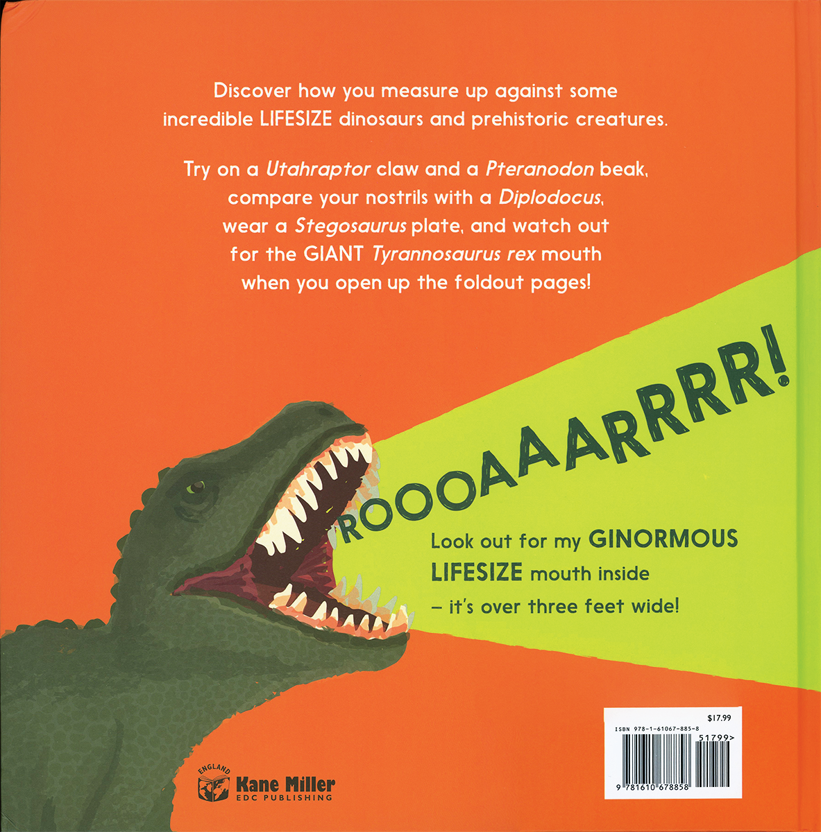 EDC Publishing - Wholesale Book - Kids - Lifesize Dinosaurs1