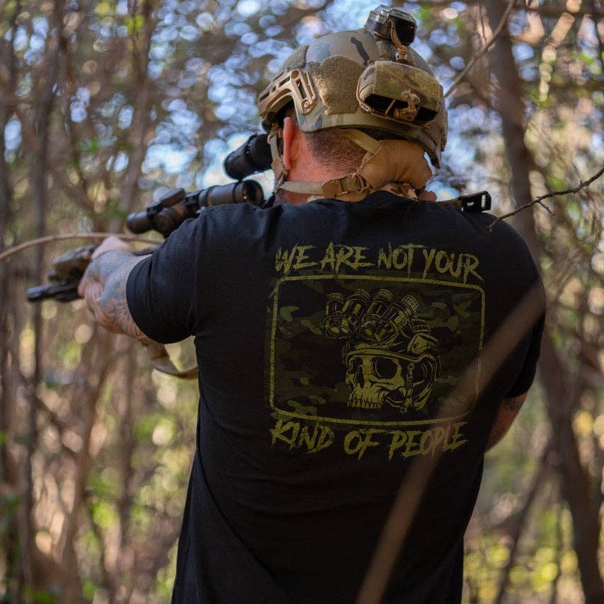 SAVAGE TACTICIANS - Wholesale Screen Printed T-Shirt - Men's - NYKOP2