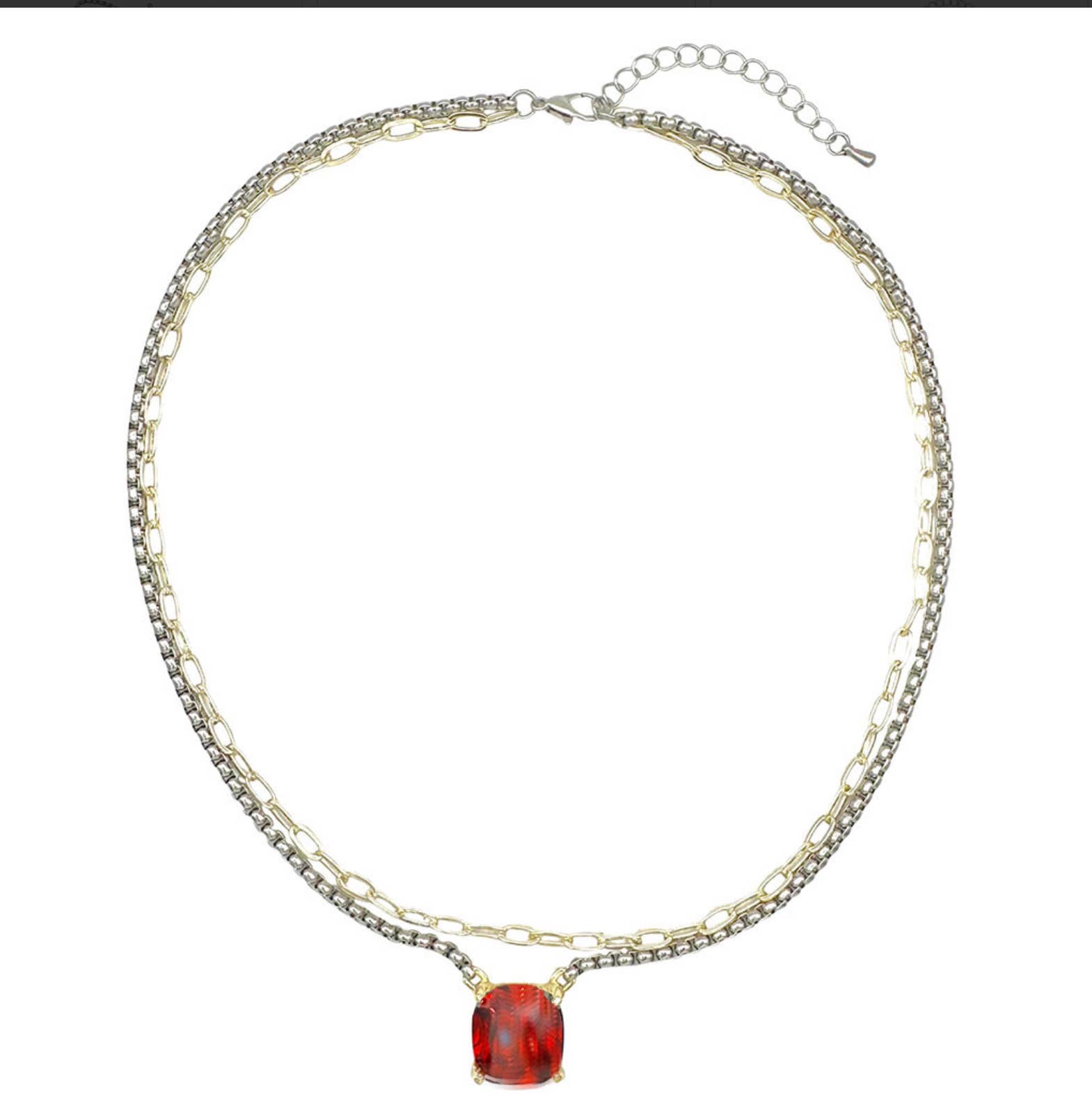 My Best Kept Jewelry - Wholesale Pendant/charm necklace - The Haylee Statement Necklace4